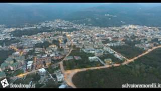 Mugnano del Cardinale ( AV ) da aircraft: visioni dall'alto