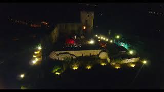 CASTELLO DI AVELLA ( AV ): VIDEO DA DRONE IN NOTTURNA
