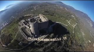 Castello di Avella AV: aerial video 360